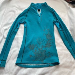 Helly Hansen size small blue base layer